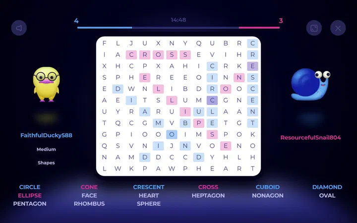 How to Play Word Search Battle Online: Rules, Levels and Playing With a Friend