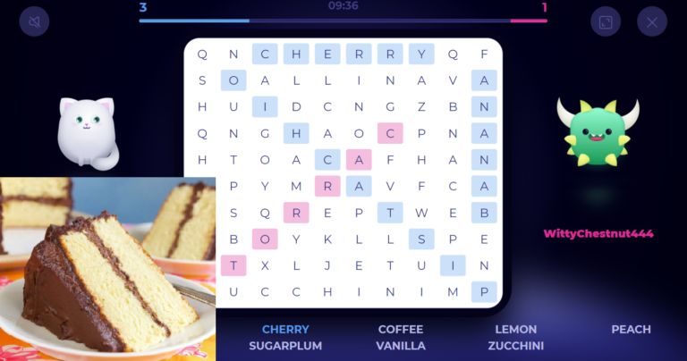 Today is National Cake Day - The Word Search Battle