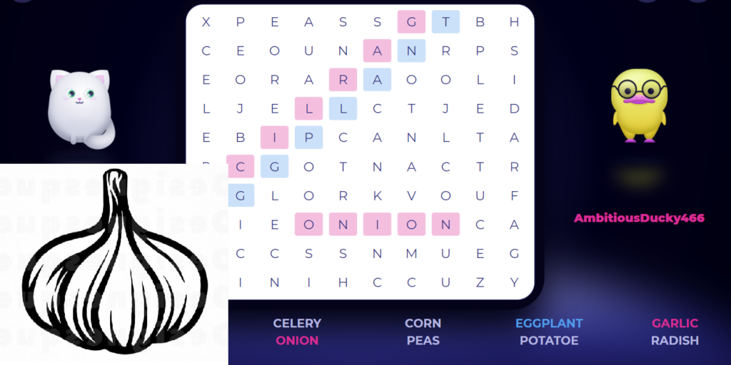 Today Is Garlic Day The Word Search Battle Today is garlic day the word search battle