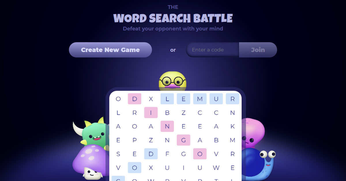 WORD SEARCH - Play Online for Free!