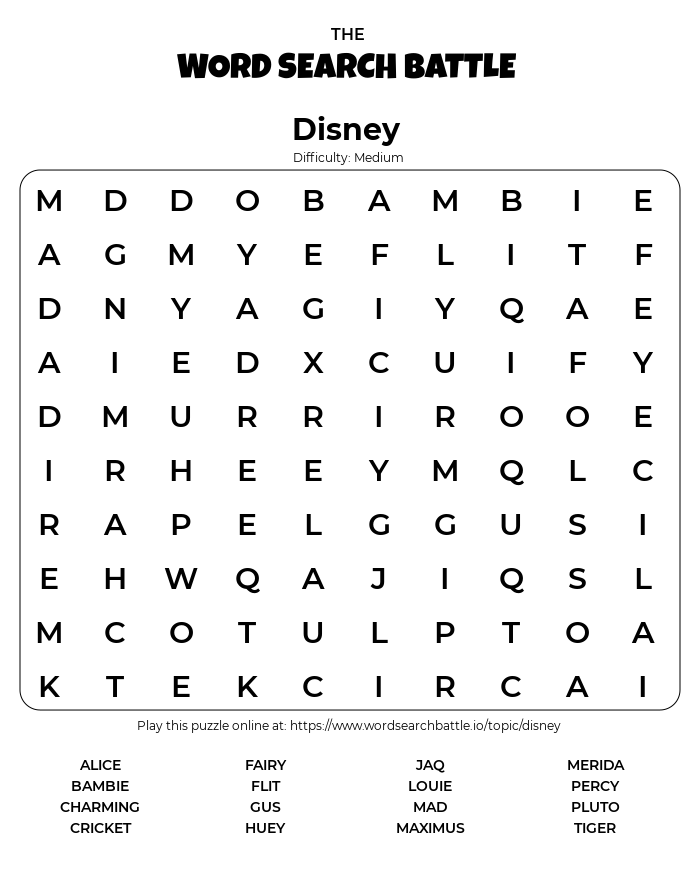 printable-disney-word-search