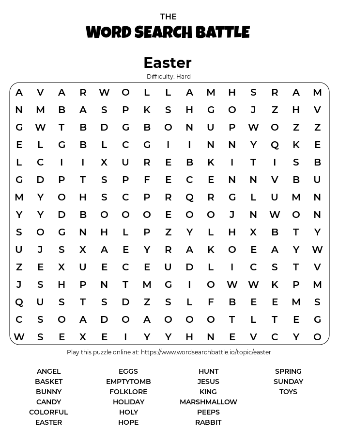 printable-easter-word-search