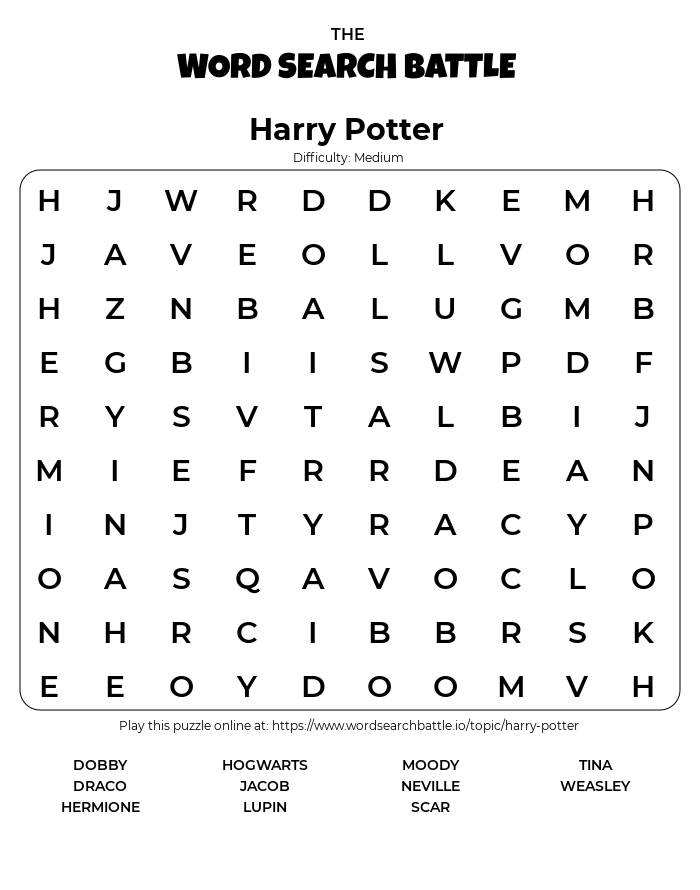 printable-harry-potter-word-search